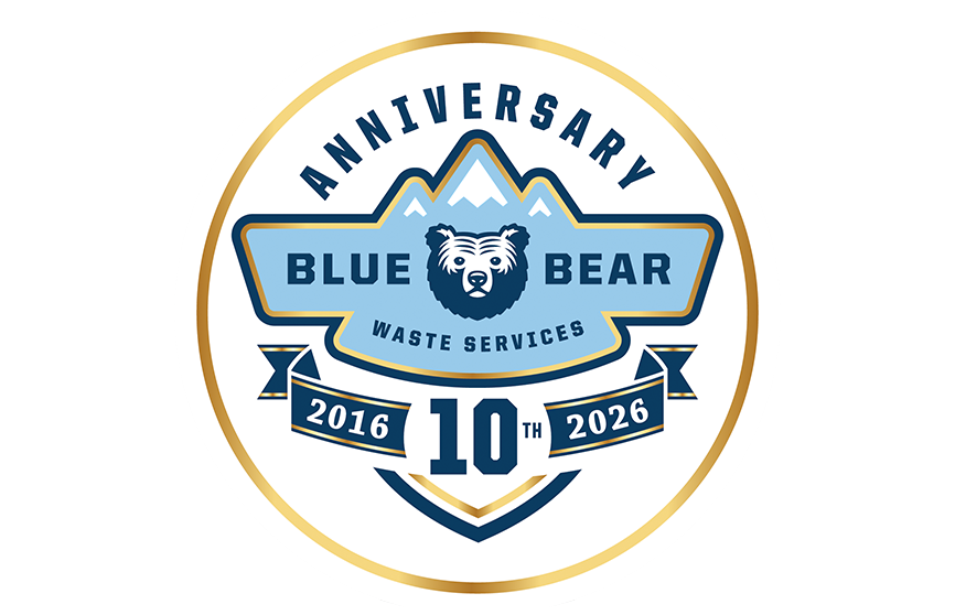 Blue Bear Waste Services Logo